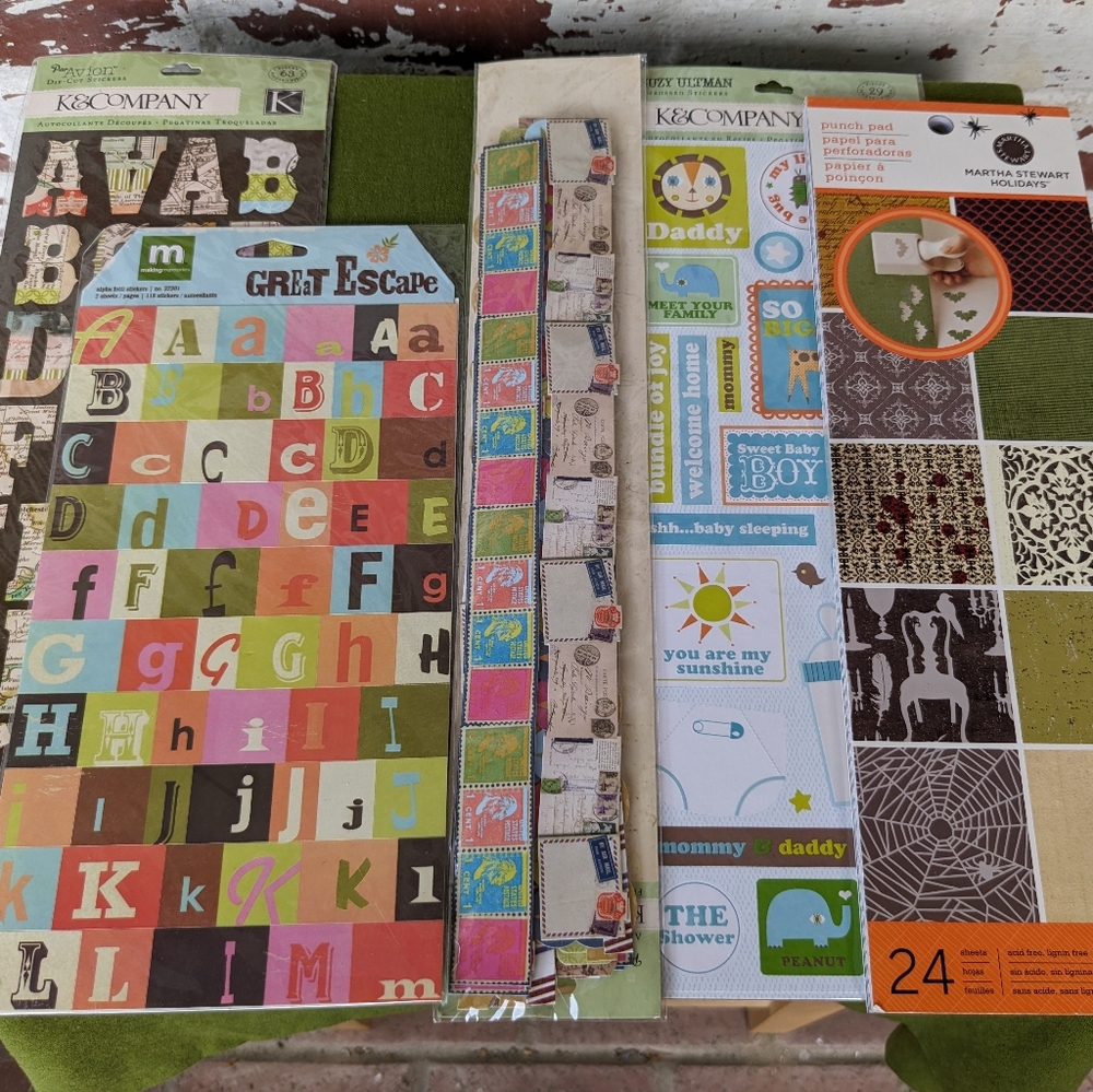 Scrapbook Paper - various designs